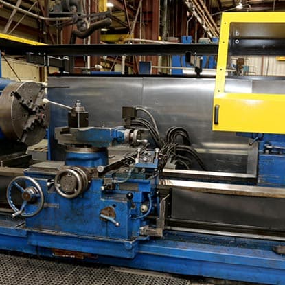 Entangled in a Large Lathe