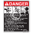 Danray Safety Sign - Milling Machines